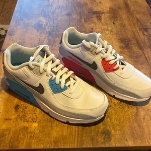 Nike Air Max 90s. Youth 7, or womens 8.5.